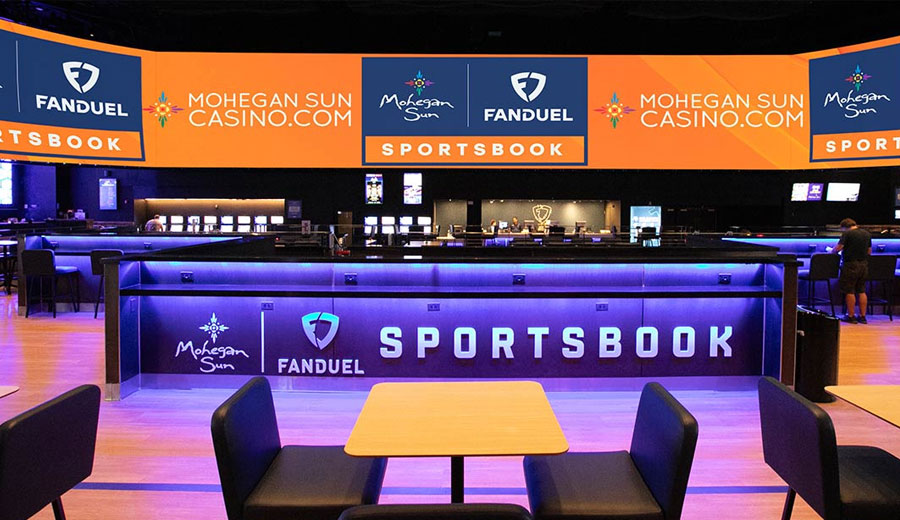 mohegan sun fanduel sportsbook